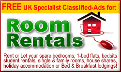 UK Room Rentals and House Share